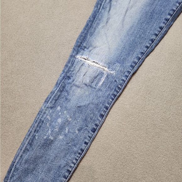 Citizens of Humanity Rocket Crop High Rise Skinny Jeans Distressed - Size 28 - Picture 8 of 16